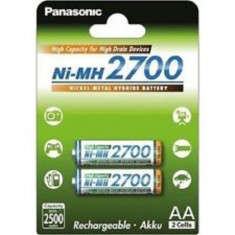 Acumulatori Panasonic AA R6 2700mAh 2 Bucati / Set foto