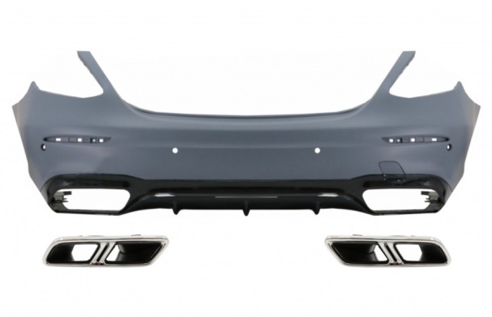 Bara Spate cu Ornamente tobe Mercedes E-Class W213 (2016-2019) E63 Design Performance AutoTuning