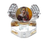 Candela cu doua maini, Fecioara Maria, 17 cm, GXL045