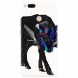 Husa silicon pentru Xiaomi Mi A1, Abstract Wolf