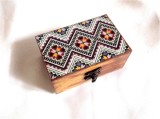Cutie lemn cu motiv traditional, 43433