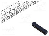 Conector PCB-PCB mamă PIN 50 0,8mm ERF8 aurit SMT 1,4A SAMTEC