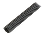 Tub protecție poliamidă 6 gri 17mm, 50m UL94V-2 PMA