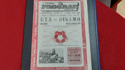 program UTA - Dinamo foto
