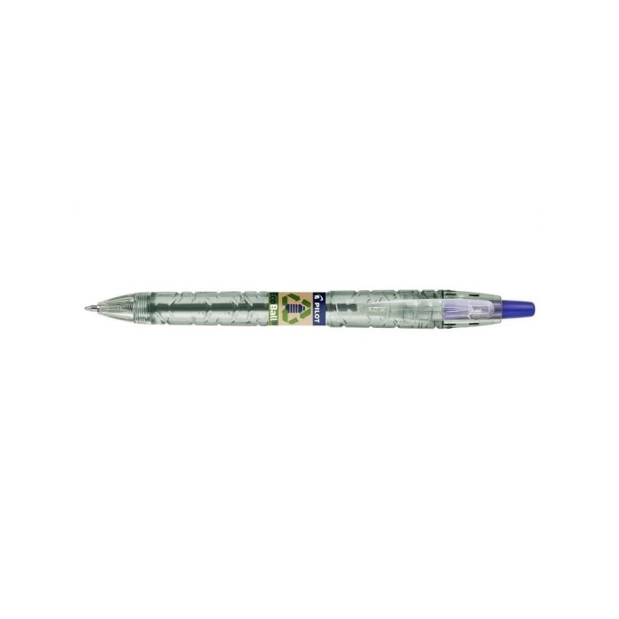 Pix B2P Ecoball Pilot Begreen 1.0 mm varf gros divese culori Pix B2P Ecoball 1.0 mm Begreen Pilot Albastru