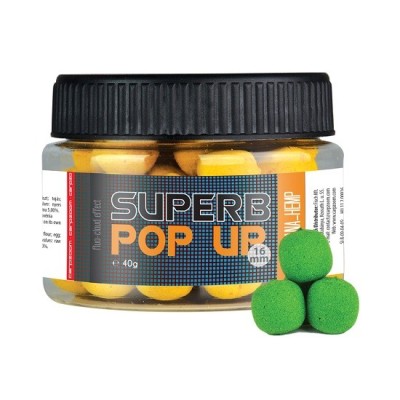 BOILIES POP UP CARP ZOOM SUPERB 16mm 40gr Mussel foto