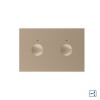 Modul intrerupator dublu cap scara / cap cruce cu touch Livolo standard Italian, Serie noua SmartElectro IntelligentHouse