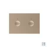 Modul intrerupator dublu cap scara / cap cruce cu touch Livolo standard Italian, Serie noua SmartElectro IntelligentHouse