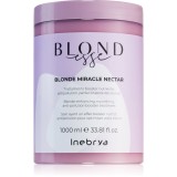 Inebrya BLONDesse Blonde Miracle Nectar tratament nutritiv in profunzime pentru par blond 1000 ml