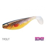 Shad Bomb Hypno 13 cm. culoare Trout - Delphin