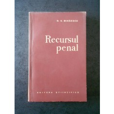 D. V. Mihaescu - Recursul penal