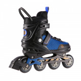 Role/Patine 2IN1 Nils Extreme NH18188A, Negru/Oranj FitLine Training
