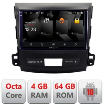 Navigatie Mitsubishi Outlander 2010 5510-056 Android Octa Core 720p 4+64 DSP 360 camera carplay android auto v1 CarStore Technology foto
