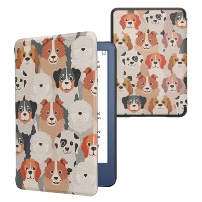 Husa Kwmobile pentru Amazon Kindle (2022), Multicolor, Piele ecologica, KWM000017LI021C foto