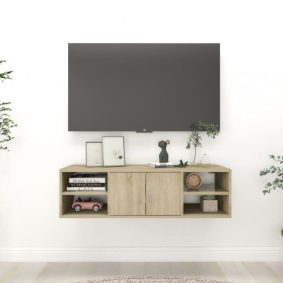Gossi raft de perete, stejar sonoma, 102x30x29 cm, lemn prelucrat foto