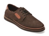 Pantofi COMFORT maro, OY3065, din nabuc