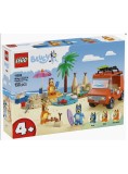 Lego Bluey - Bluey&#039;s Beach &amp; Family Car Trip (11202)