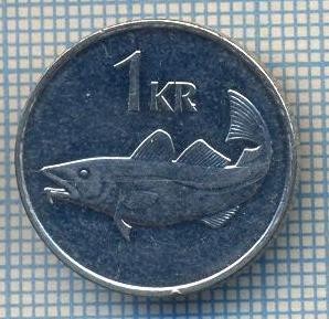 AX 286 MONEDA - ISLANDA - 1 KRONA -ANUL 2006 -STAREA CARE SE VEDE foto