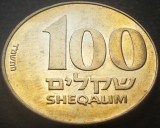 Cumpara ieftin Moneda EXOTICA 100 SHEQALIM - ISRAEL, anul 1984 *cod 2775 B, Asia