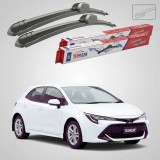 Cumpara ieftin Ștergătoare Toyota Corolla E21 Hatchback 2018-prezent | Set Față Flat &ndash; TeamCar&reg;