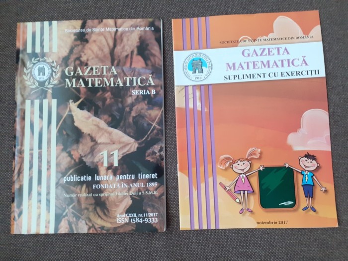 GAZETA MATEMATICA NR 11/2017