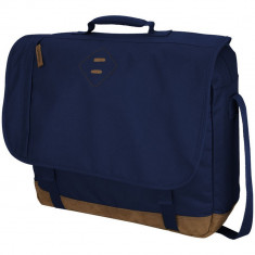 Geanta de Postas/Laptop, Everestus, CR, 17 inch, 600D poliester, albastru, saculet de calatorie si eticheta bagaj incluse foto