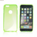 Husa Silicon S-Line Verde Apple iPhone 6 (4.7 inch) - Protectie Premium