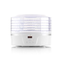 Deshidrator de alimente ETA Secca 7301 90000, 380 W, 5 niveluri, 35-70 &deg;C, afisaj LED, alb
