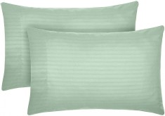 Set 2 huse perna din damasc, densitate 130 g/mp, Vernil, 50/70cm