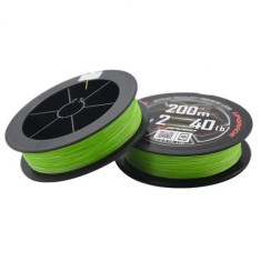 Fir textil YGK X-Braid X8 Upgrade PE Fluo Green 0.21mm 13.6kg 200m