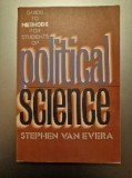 Guide to methods for students of political science