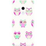 Husa silicon pentru Xiaomi Mi Mix 2, Owl Pattern