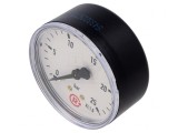 Manometru 0-25 bar 63 mm pentru lichide și gaze inerte