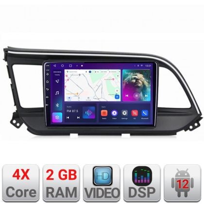 Navigatie HHyundai Elantra 2018- A-1581 2+32 GB Android Waze USB Navigatie Internet Youtube Radio CarStore Technology