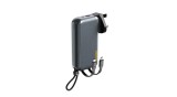 Dudao K25 2&icirc;n1 10000mAh &Icirc;ncărcător Powerbank cu 3 prize - Gri