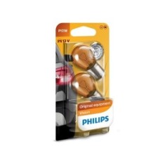 Set 2 Becuri 12V PY21W Vision Blister Philips