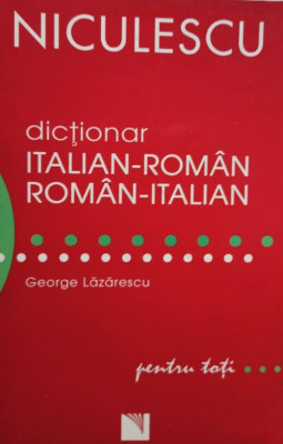 Dictionar italian - roman, roman - italian foto