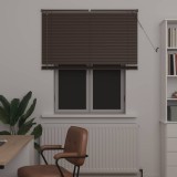 vidaXL Jaluzea venetiană Maro &Icirc;ntunecat cu Model 150 x 110 cm PVC 42003791
