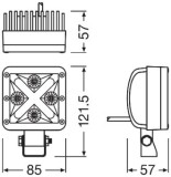 OSRAM LEDDL101-SP LEDriving&reg; CUBE MX85-SP Lumina de lucru