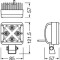OSRAM LEDDL101-SP LEDriving&reg; CUBE MX85-SP Lumina de lucru