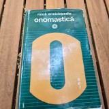 Mica enciclopedie onomastica , Christian Ionescu , 1975