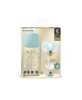 Set biberon 270ml + suzetă 0-6m + lănțișor Albastru Gold Premium, Suavinex