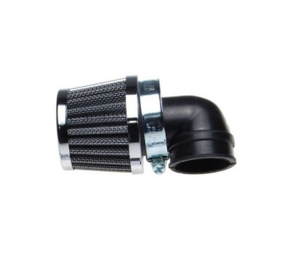 Filtru aer sport conic KM102M3, d.38mm, cot 90&amp;#039;, cromat Cod Produs: MX_NEW AF11338 foto