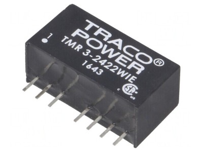 Convertor DC/DC 3W 9-36V la 12V/-12V SIP8 foto