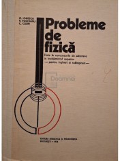 G. Ionescu - Probleme de fizica pentru ingineri si subingieri (Editia: 1978) foto