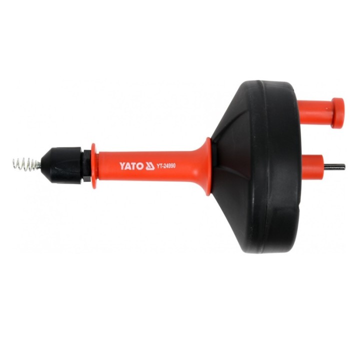 YATO Spirala pentru desfundat canalizare, diametru 6 mm, lungime 6 m