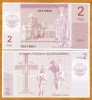 !!! NAGORNO-KARABAK - 2 DRAHMS 2004 - UNC