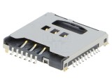 Conector SMT pentru carduri microSD și SIM - ATTEND