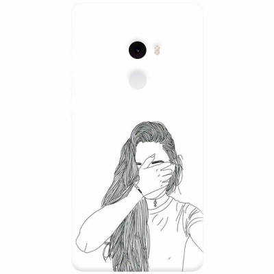 Husa silicon pentru Xiaomi Mi Mix 2, Dont Look foto