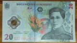 Bancnota 20 Lei 2021 Ecaterina Teodoroiu, Romania, Circulata, Stare F. Buna, Colectie Numismatica
